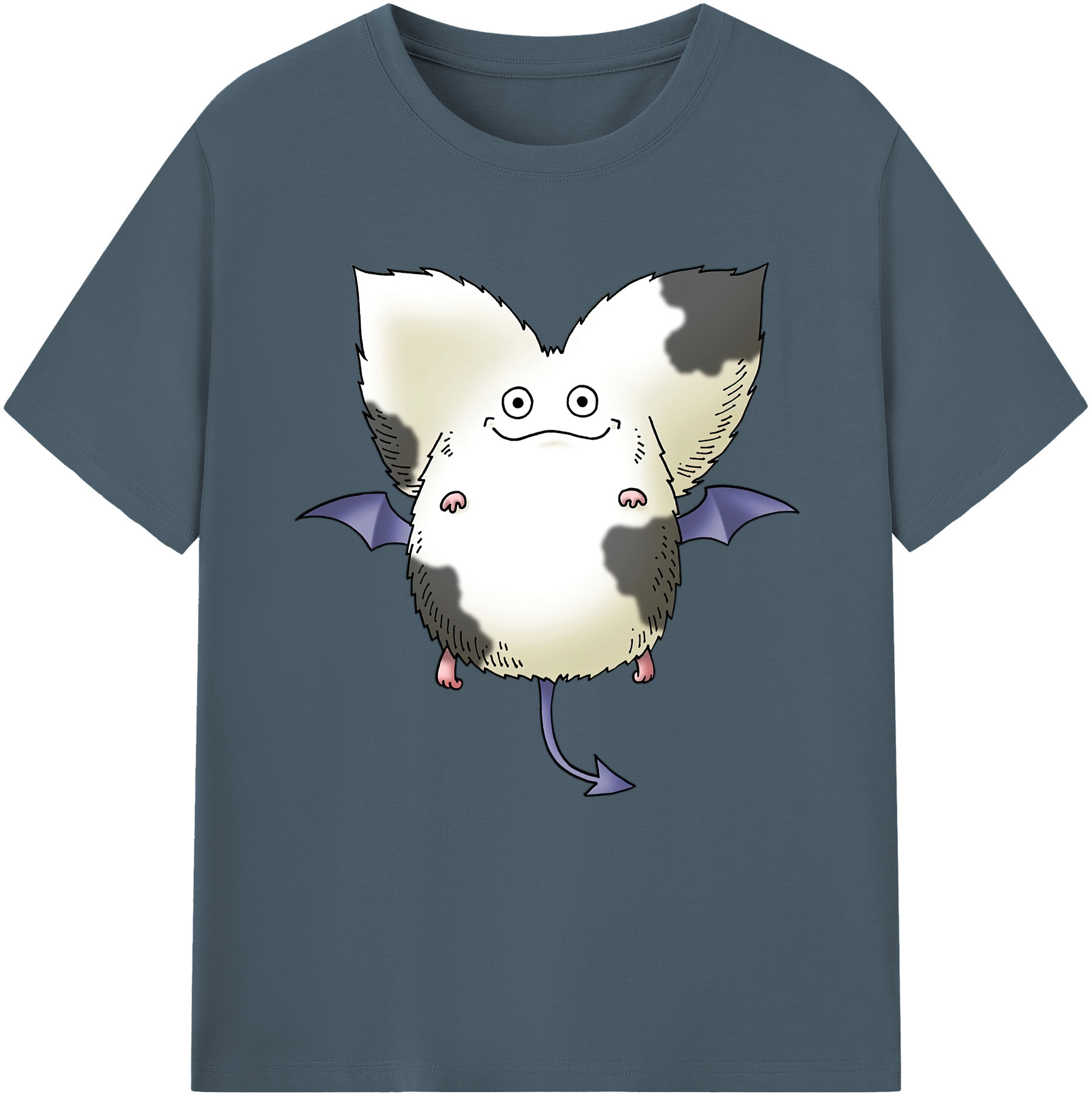 （画像用） ドラゴンクエスト Doragon Kuesuto Dragon Quest 綿100％半袖Tシャツ（フロントプリント）